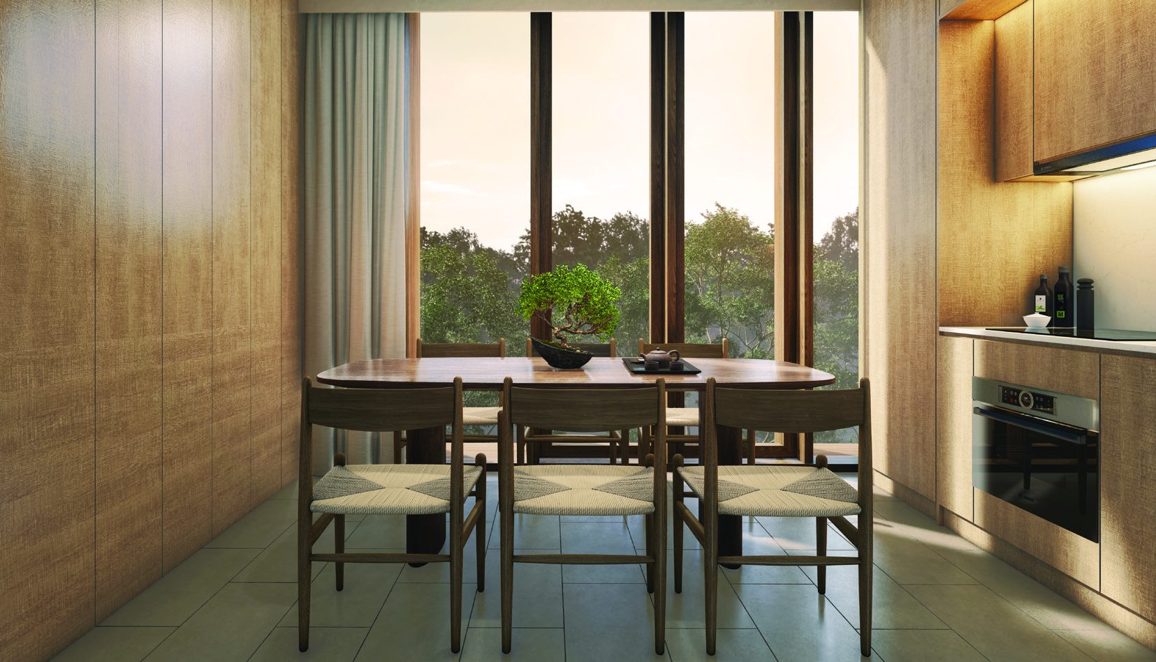 Dining and study space (artist’s impression)