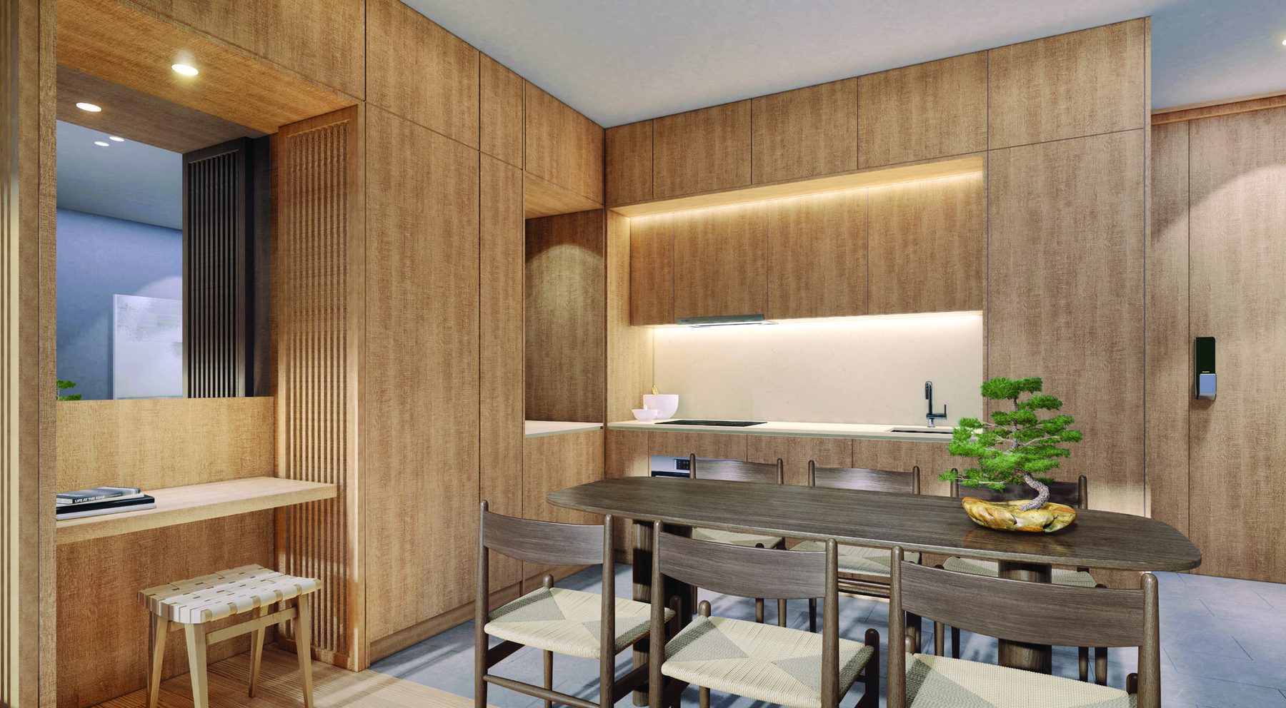 Kitchen and dining (artist’s impression)